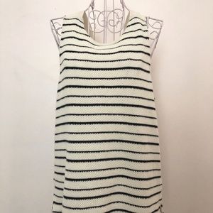 Madewell Bow sleeveless knit blouse
